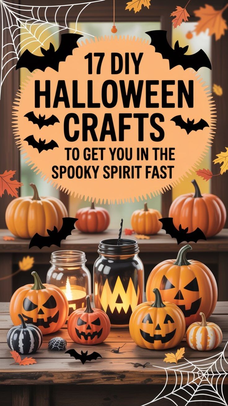 15 MUST-TRY HALLOWEEN DIY CRAFTS