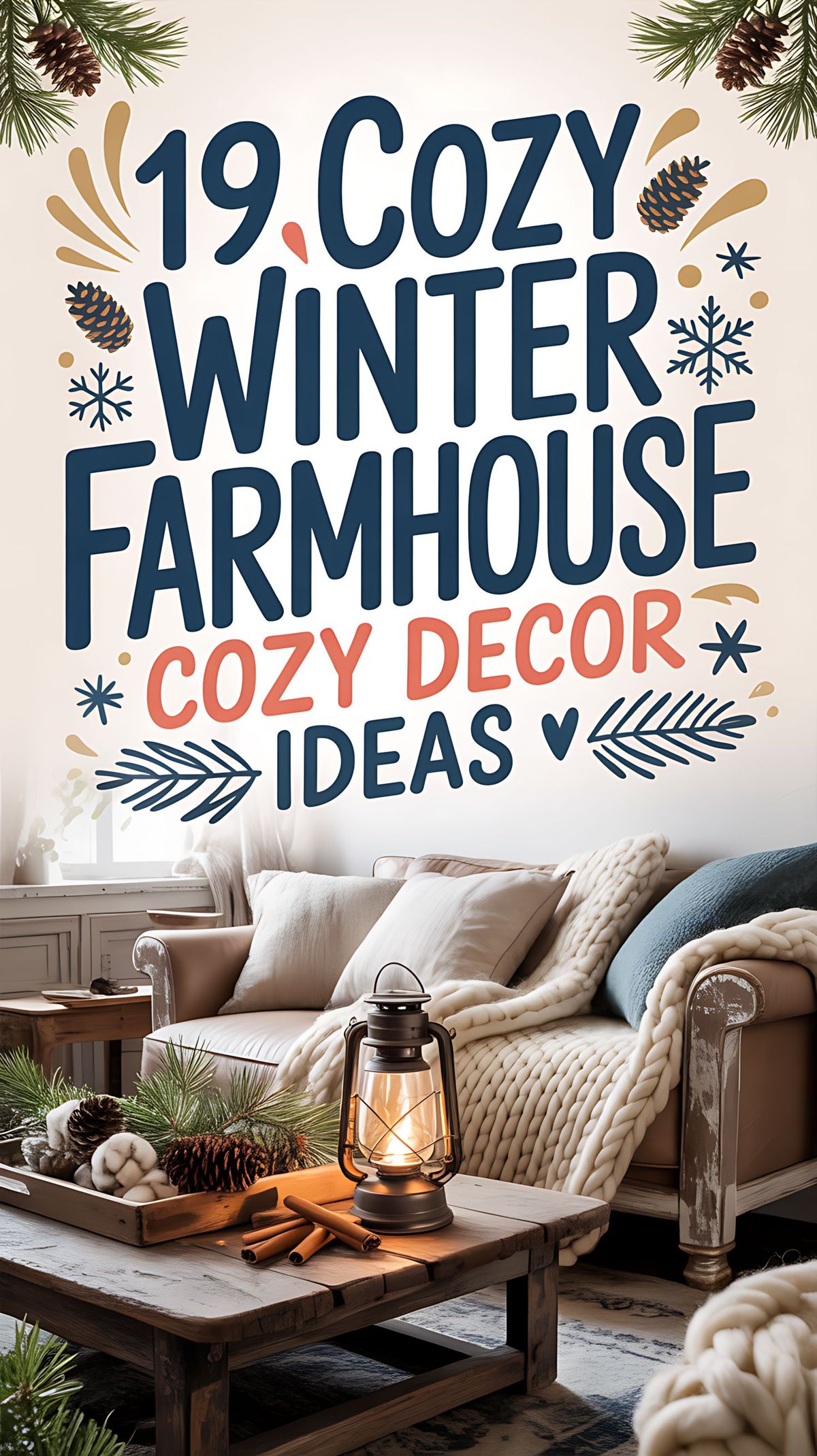 Cozy Winter Living Room Decor